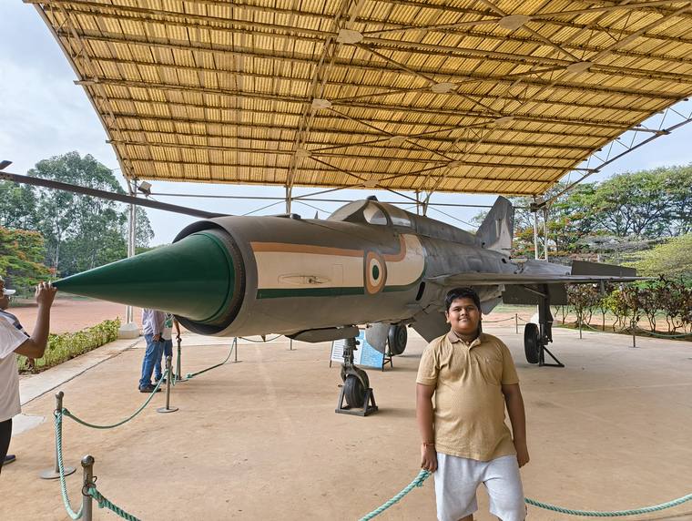 A MiG-21 at the HAL museum
